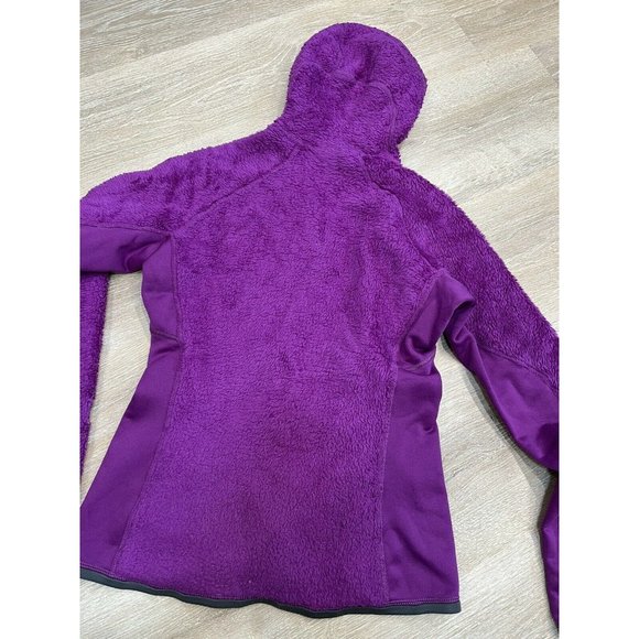 Patagonia Women'S R3 Hi-Loft Hoody Jacket Purple Sz Medium Zip Front - Picture 11 of 12